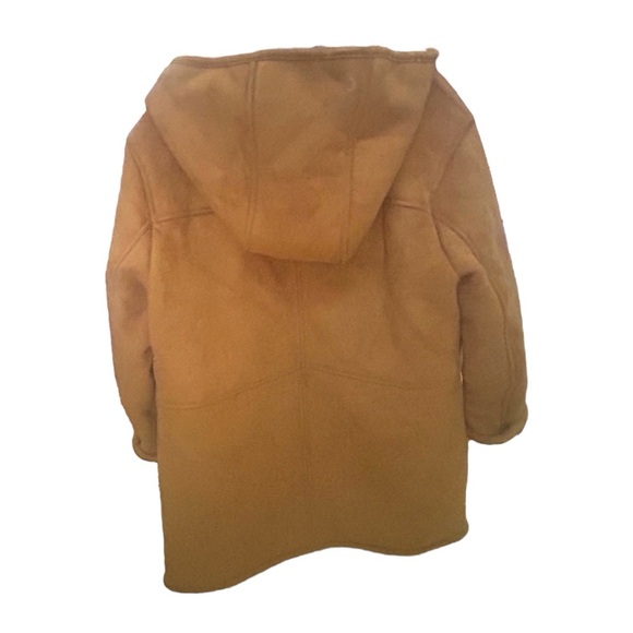 MICHAEL KORS *NWT* Sherpa Lined Faux Suede Coat Jacket - Picture 5 of 5